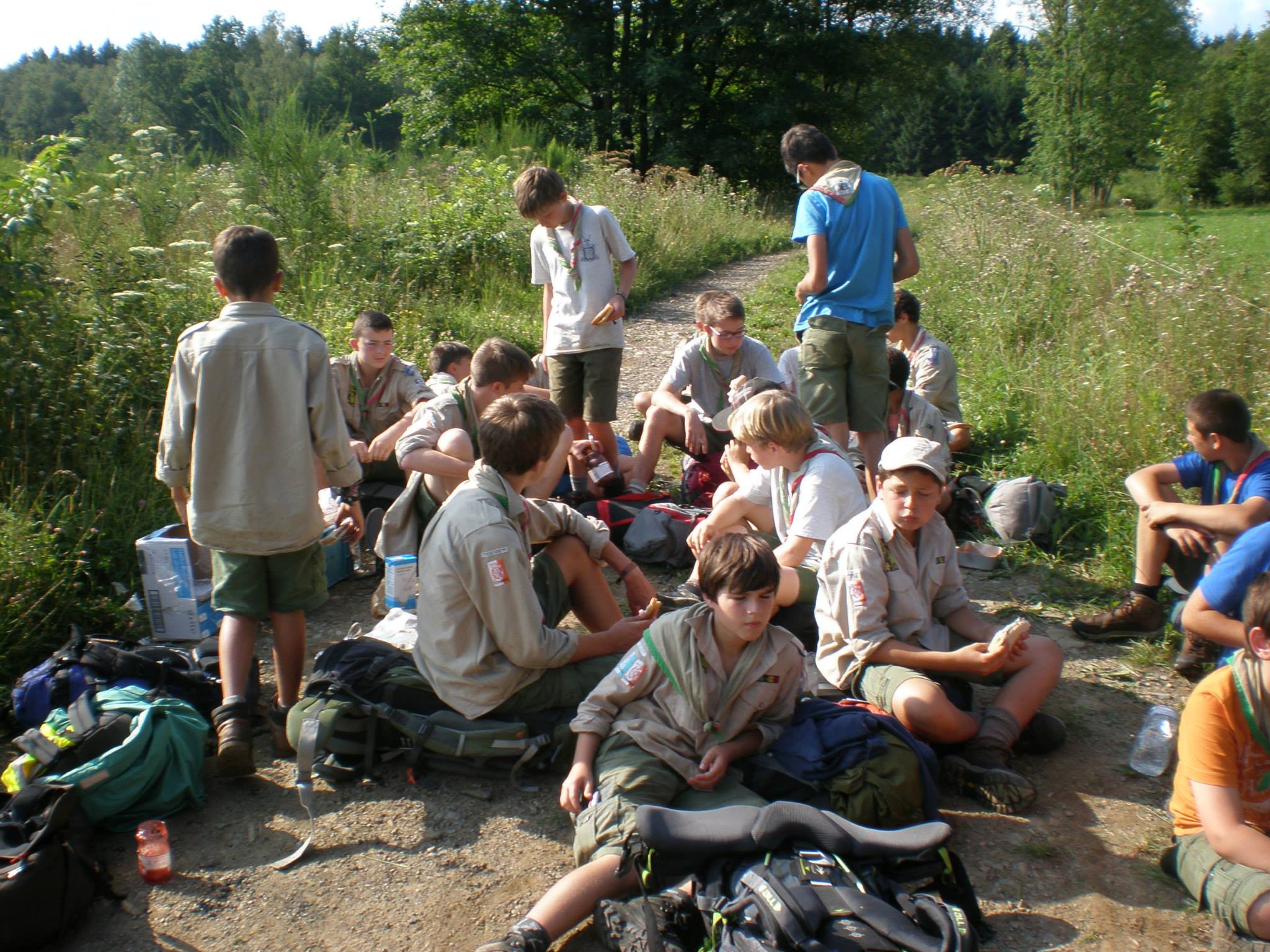 Sint-Martinus den XIIde - Kamp JVK Lignières 2014